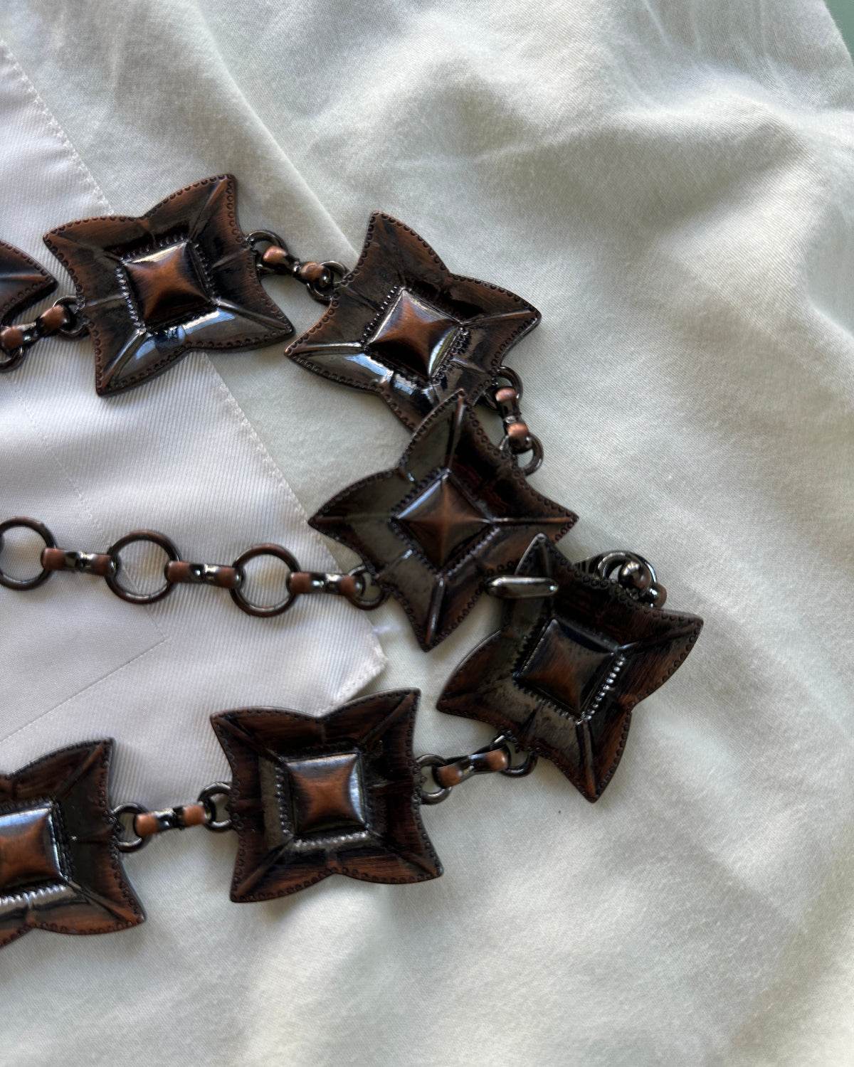 Bronze Star Link Belt