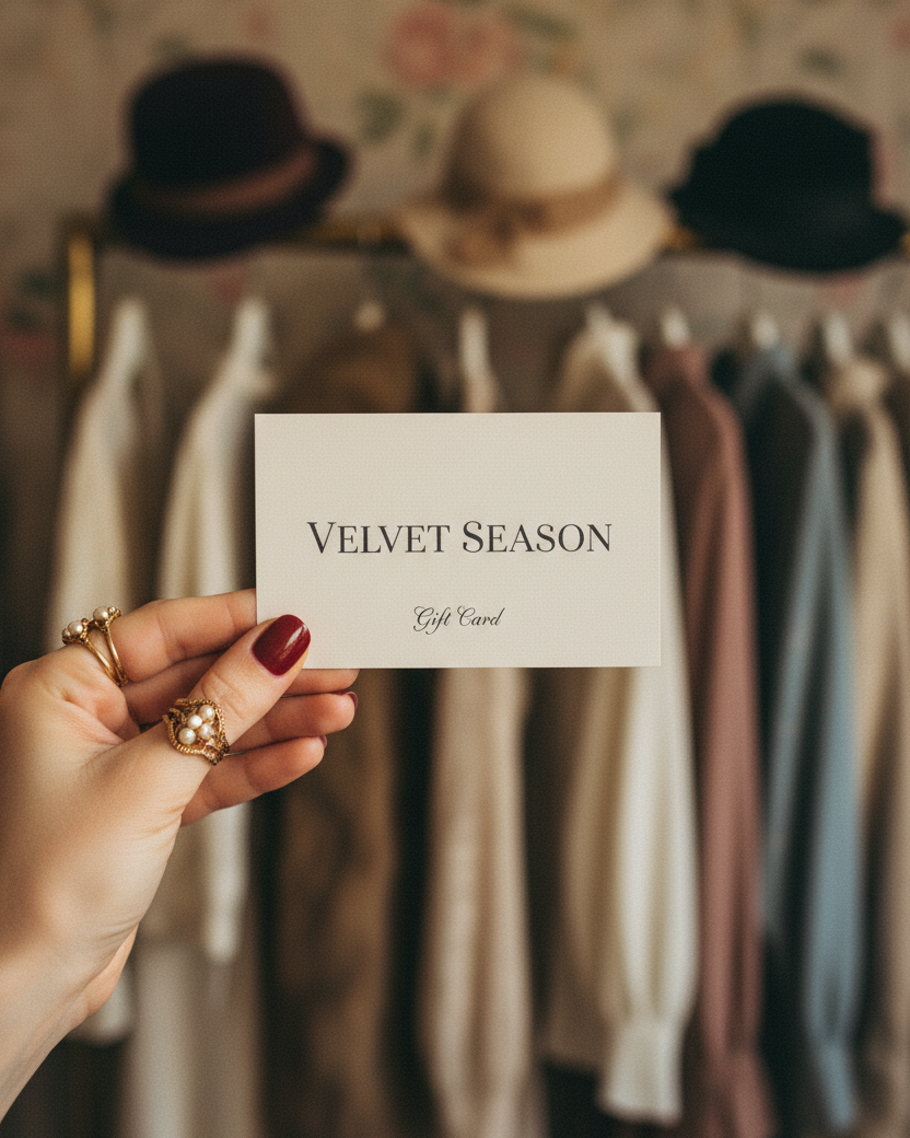 Velvet Season Atelier Gift Card